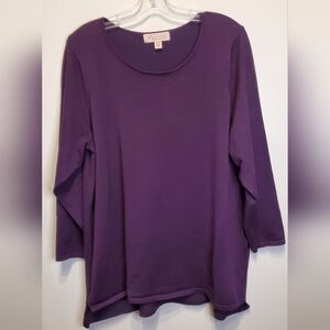 225. Philosophy U-Neck Knit Top